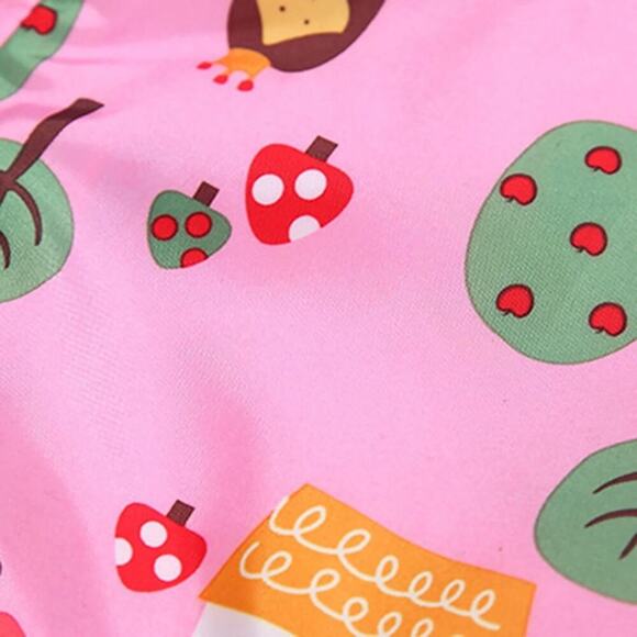 Pink Kids One Piece with Fun Print - Picture 5 of 8